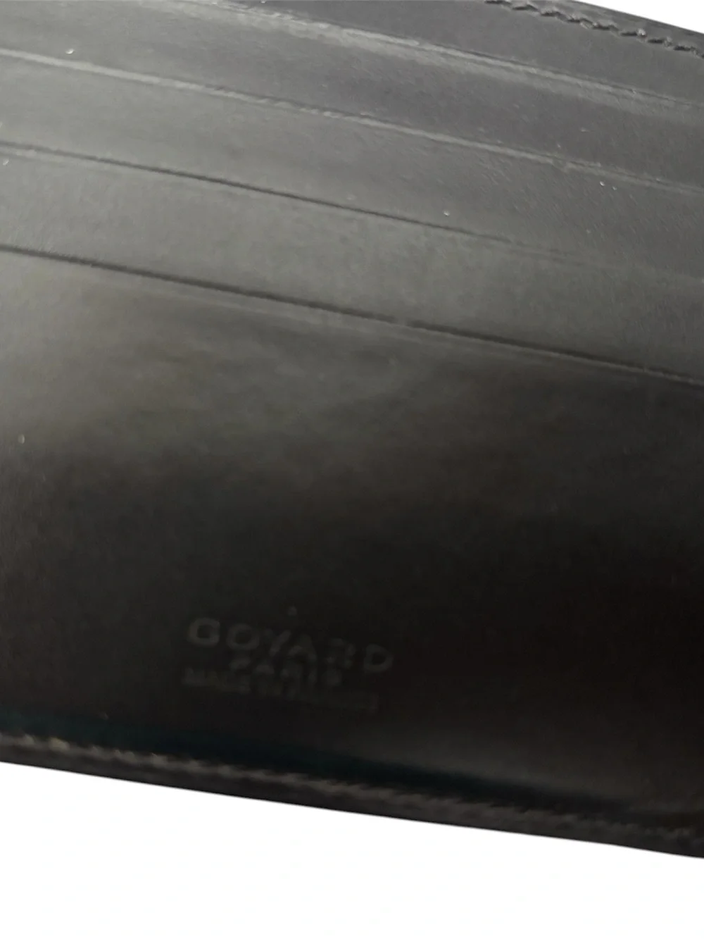 Goyard victoire bifold wallet Black